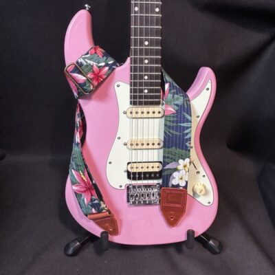 Sangle hibiscus marine atelier Tango&k