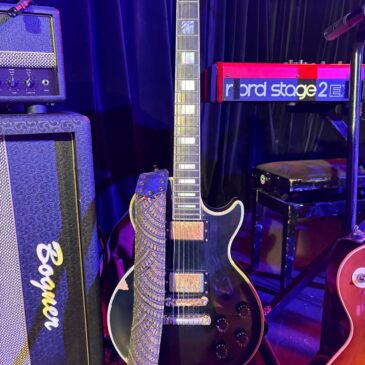 Sangle large matelassée modèle Ker'rock tissu et cuir atelier tango&k